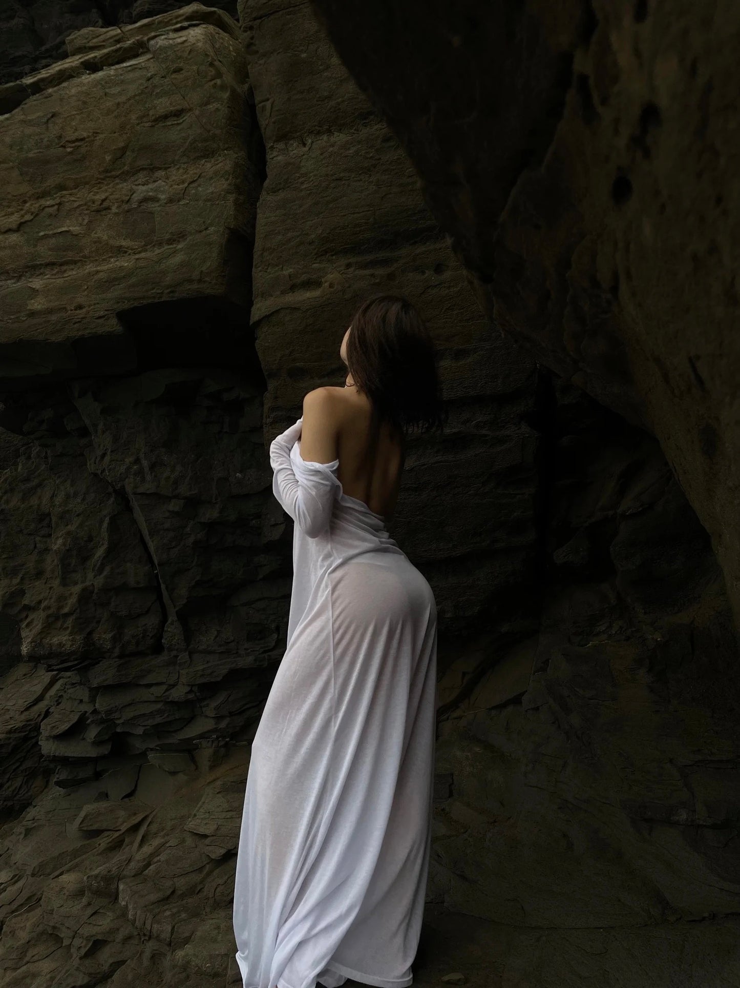 Sheer Siren see-through dress - Mad Fiction Label