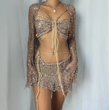 Knit festival co-ord set - Mad Fiction Label