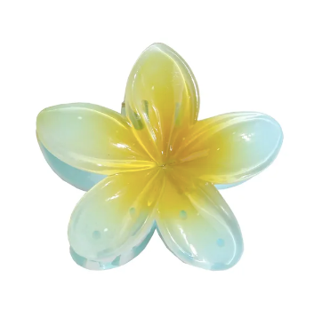 Tropical Hawaii flower hair clip - Mad Fiction Label