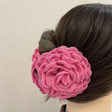 Rose hair clip accessory - Mad Fiction Label